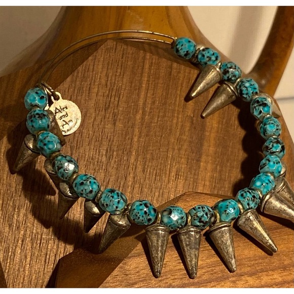 Alex & Ani Charm Bangle Bracelet boho bohemian - Picture 2 of 3